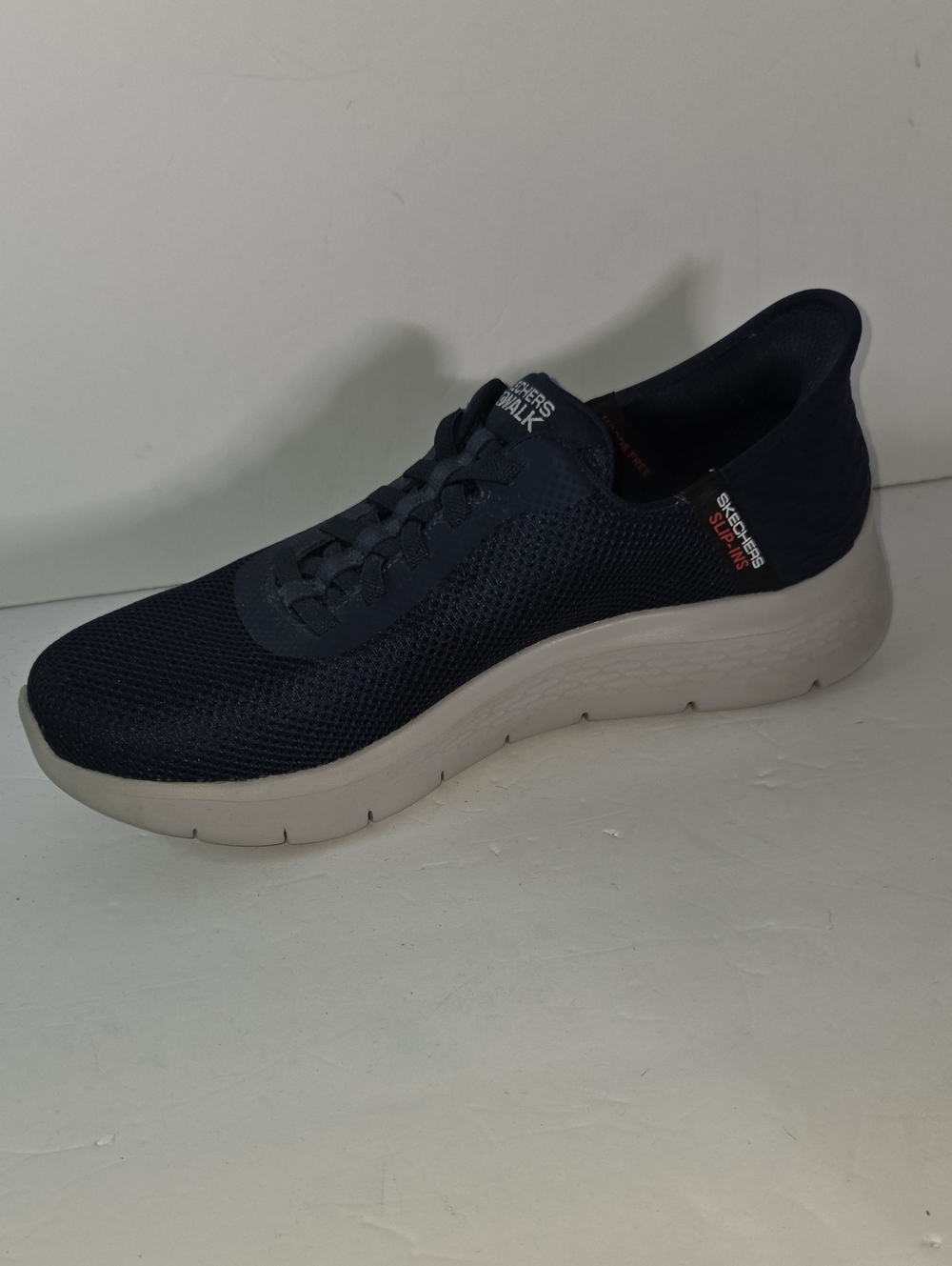 Skechers Navy and White GOwalk Slip-Ins Mens Shoes Size 10 - Picture 5 of 11